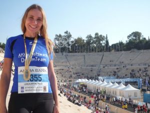 Athen Marathon Wiltraud Lengauer